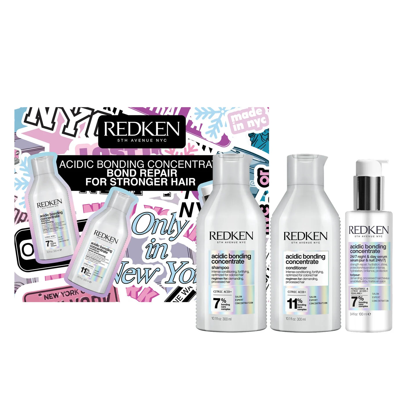 ACIDIC BONDING CONCÉNTRATE HOLIDAY GIFT SET